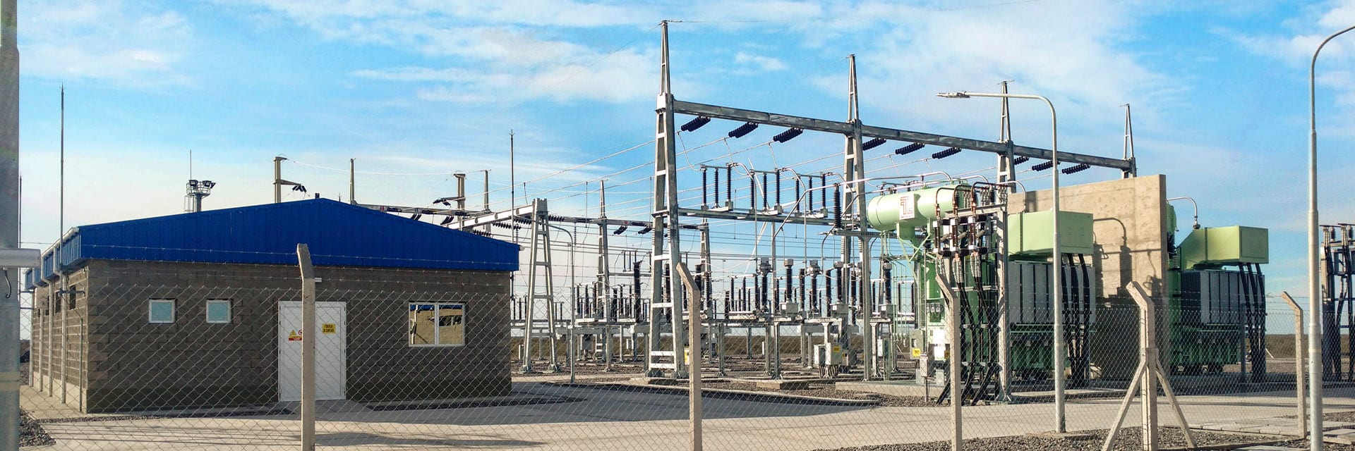 Obra de infraestructura eléctrica